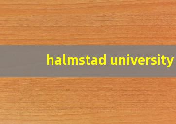 halmstad university